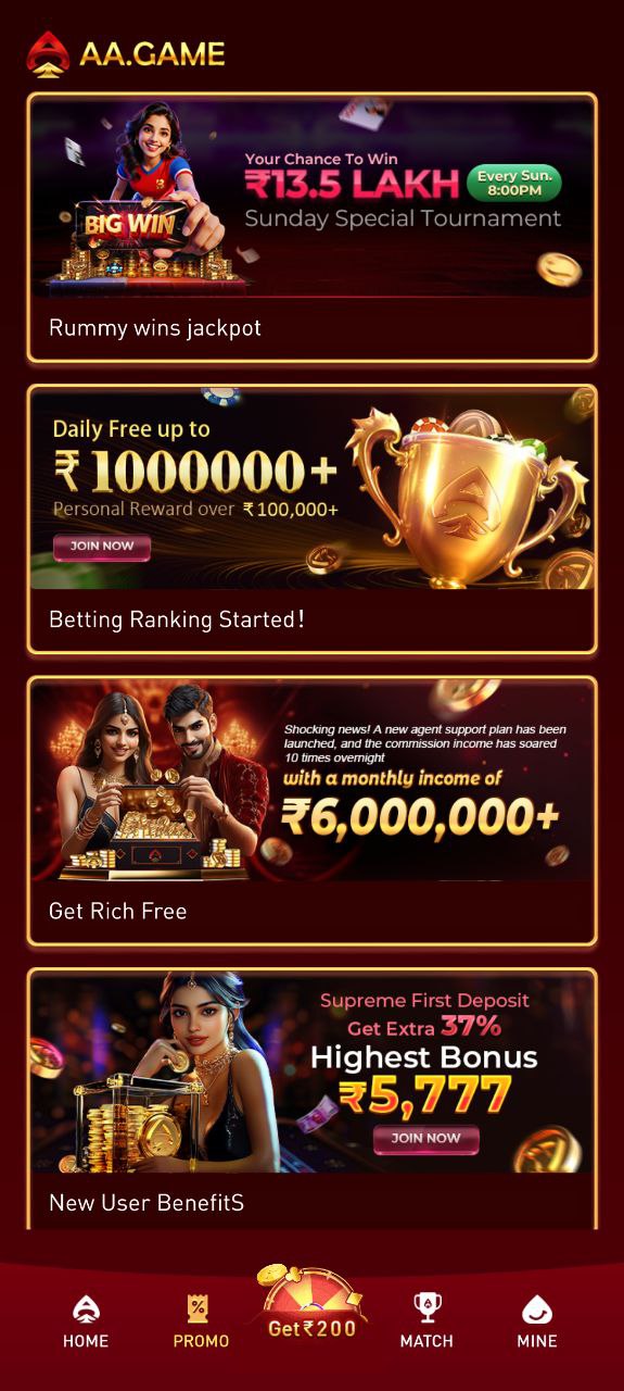 AA Game Apk- Download& Get Rs.200 Free Cash Bonus 1
