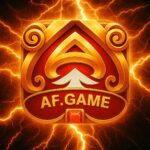 AF Game logo and gameplay screenshot showing exciting online gaming experience.