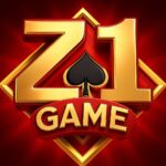 Z1 Game app banner showing gaming icons, welcome bonus, and quick download option