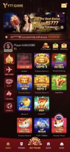 Y77 Game Apk Latest Verstion 2025 5