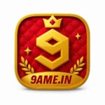 9AME APK file logo with vibrant arcade design, no background.