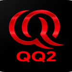 Official QQ2 Game logo in high-quality digital style for online gaming brand